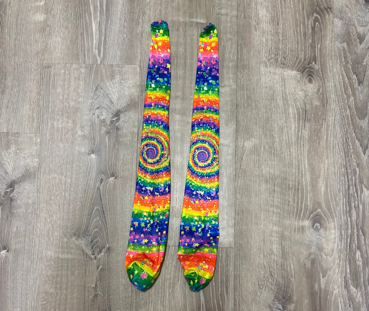 Rainbow Sock Poi